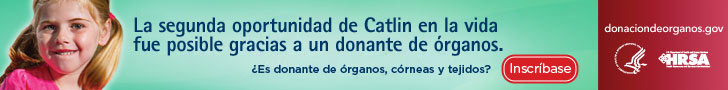 La segunda oportunidad en la vida de Caitlin fue posible gracias a un donante de órganos